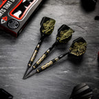 Red Dragon Golden Eye 1: 22G - Tungsten Darts Set With Flights And Stems