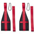 TRENDYNEST 2 Pieces Hanging Ab Straps Padded for Comfort Pullup Bar Ab Slings Abdominal Training Straps SturdyDuty Constructio