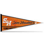 Rico Industries Ncaa Sam Houston State Bearkats Classic 12'' X 30'' Felt Wall D  Cor Pennant - Great For Home/Bed Room/Man Cave