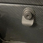 2Pcs Push Button Series Plastic & Metal To Close Latch With Locking For Marine Boat Tool Box, Glove Box