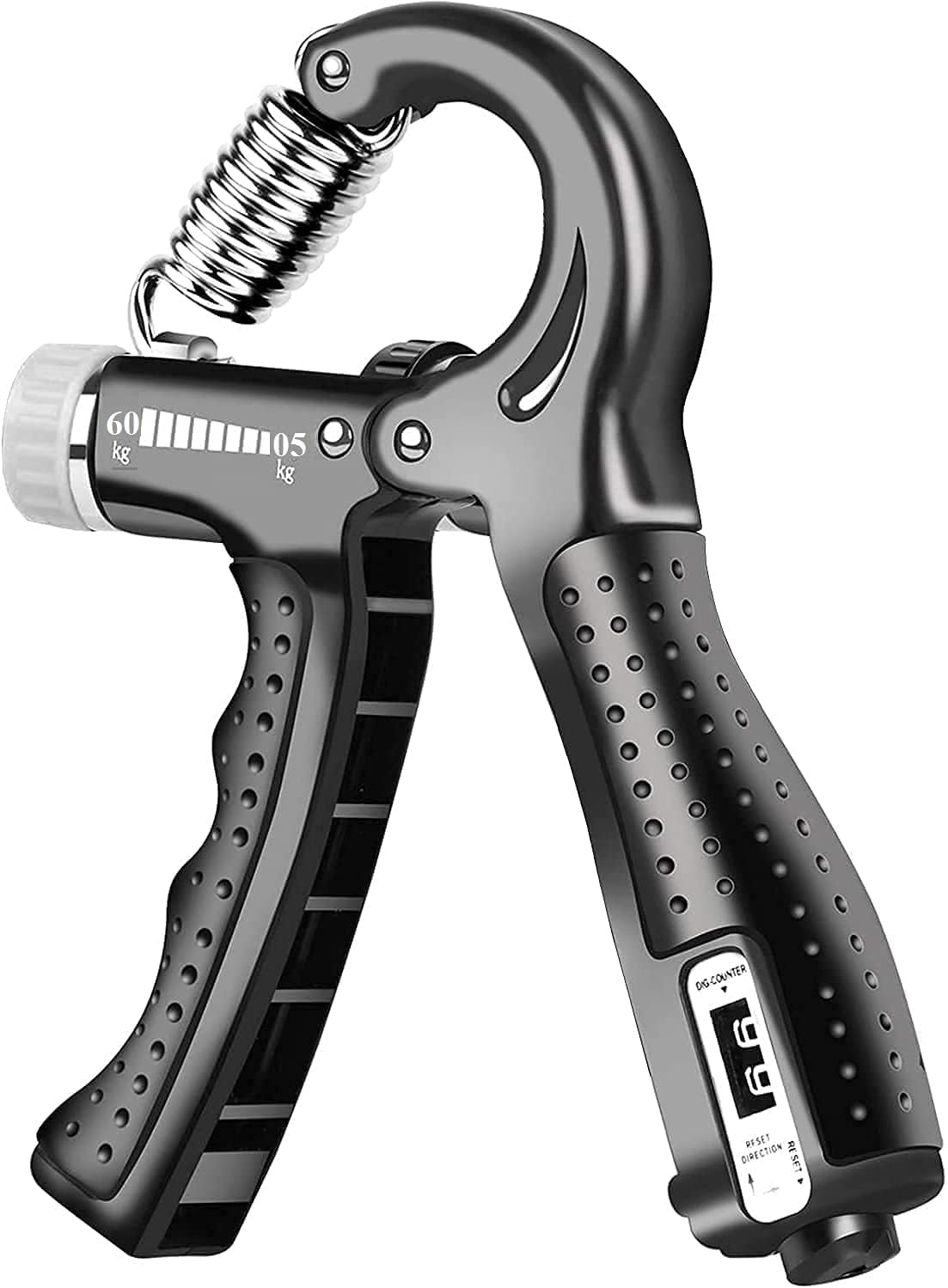 Counter 05KG To 60KG Weight Adjustable Professional Counter Hand Gripper for Men & Women | Counter Hand Grip|Finger Exerciser|Po