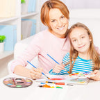 100 Pcs Flat Paint Brushes Set Kids Nylon Hair Acrylic Small Oil Watercolor Artist Painting Kits Bulk For Children