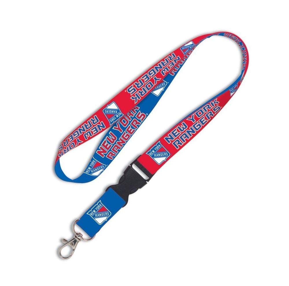 Wincraft Nhl New York Rangers Lanyard With Detachable Buckle, 3/4''