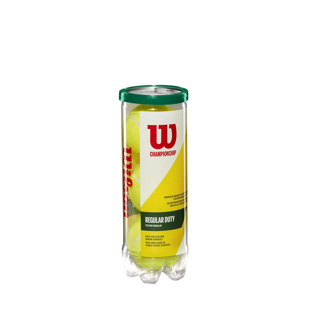 Wilson Sporting Goods Champ Rd Tennis Ball - 4 Can Pack,Yellow,4 Can Pack (12 Balls),Wrt100304