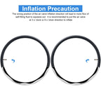 2 Pcs 700C Self Sealing Bike Tubes 700X35/43C Av48 Schrader Valve Automatic Repair