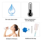 Redcamp 4.9 Gallon Portable Water Container With Spigot, Portable Emergency Water Storage Tank, Bpa Free Water Jug For Camping O