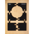 Viper By Gld Products Defender Iii Extended Length Dartboard Surround Wall Protector, Black, One Size