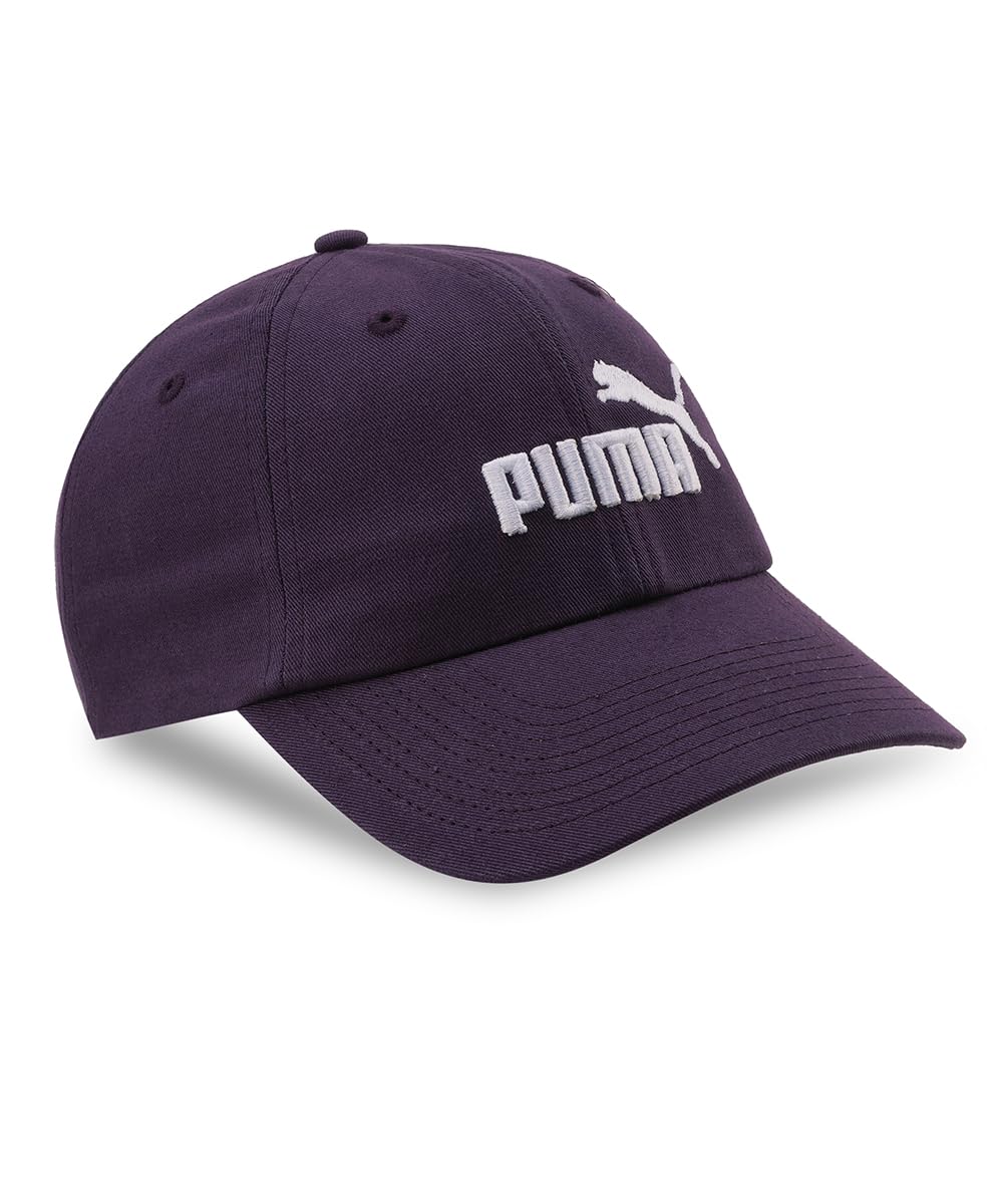 Puma |Essentials No.1 Logo Baseball Cap | Midnight Plum | Osfa