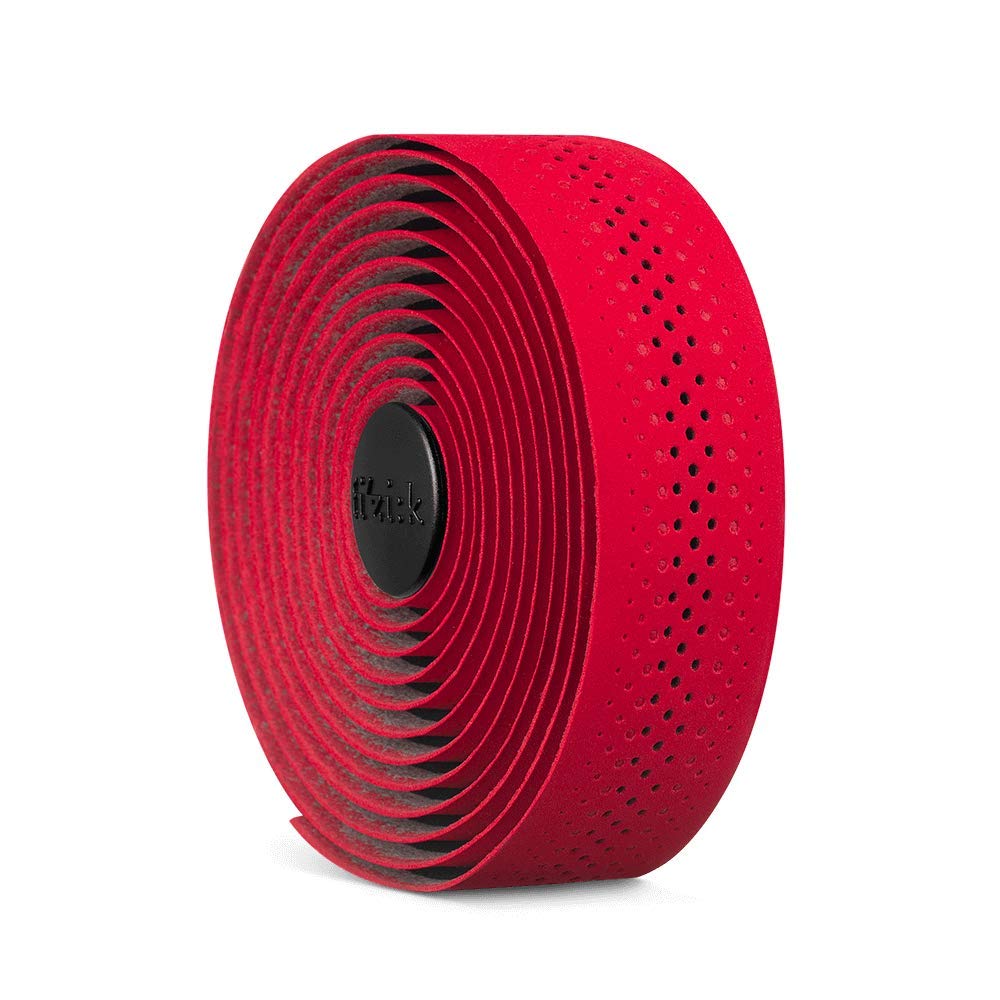 Fizik Tempo Microtex Bondcush Soft - 3Mm Bike Handlebar Tape, Red
