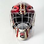 Franklin Sports Arizona Coyotes Nhl Hockey Goalie Face Mask - Goalie Mask For Kids Street Hockey - Youth Nhl Team Masks For Kids
