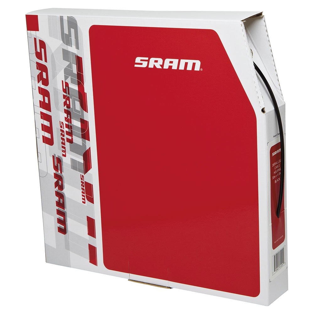 Sram 4Mm Derailleur Cable Housing Black, 30 Meter Filebox