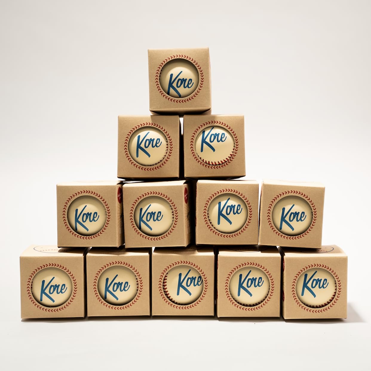 Kore Soft Baseball - Hand-Stitched Real Feel Foam Baseballs | Safe Indoor & Outdoor Practice Ball for Backyard Play | Baseball G
