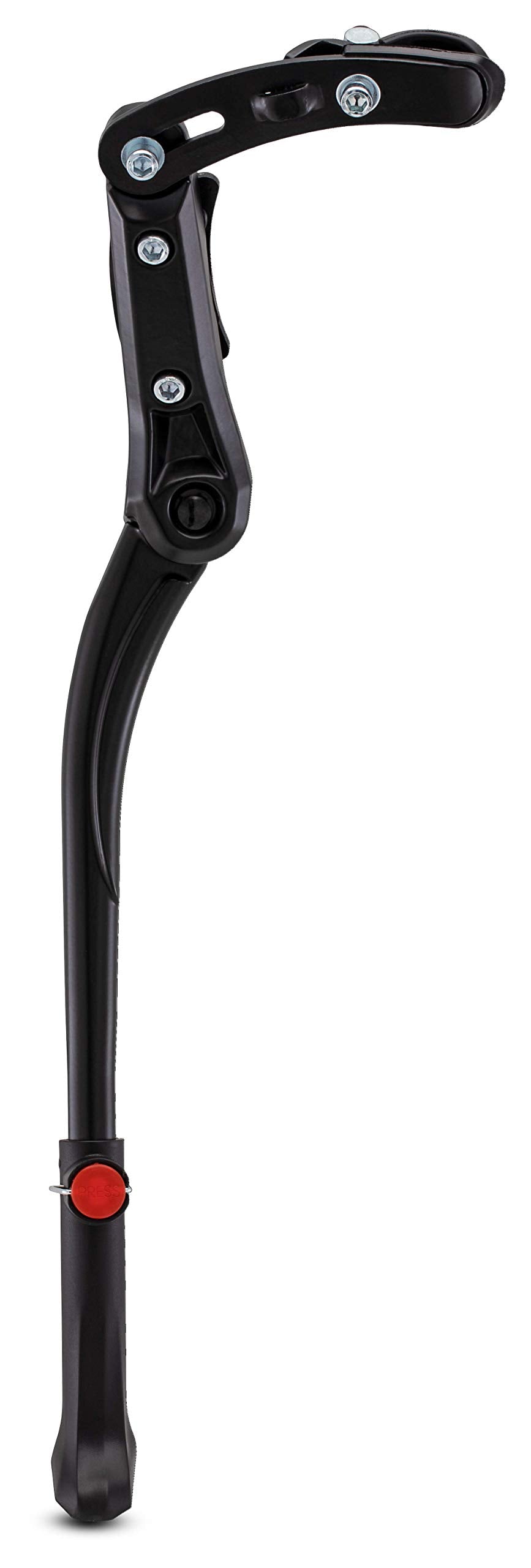 Schwinn Rear Mounted Bike Kickstand, Easy To Install, With Anti-Slip Foot Pads, Lightweight Aluminum Alloy, Fits Most Adult Bike