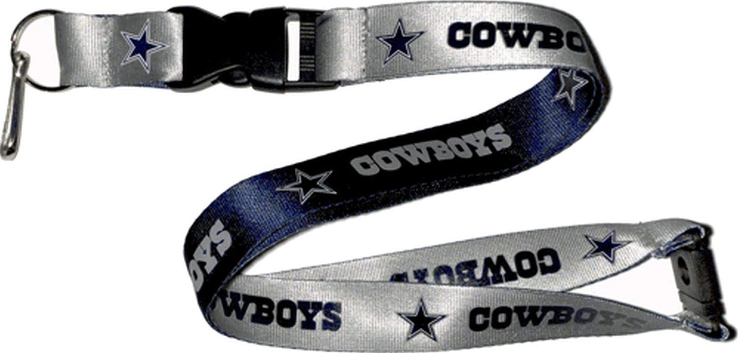 Aminco Nfl Dallas Cowboys Reversible Lanyard, Team Colors, One Size (Nfl-Ln-162-17)