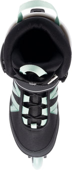 K2 Kinetic 80 Pro Sage Womens Inline Skates - Black/Sage / 10.0