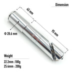 Onipax Bike Stem Quill Adapter 22.2Mm / 25.4 Mm (25.4Mm)