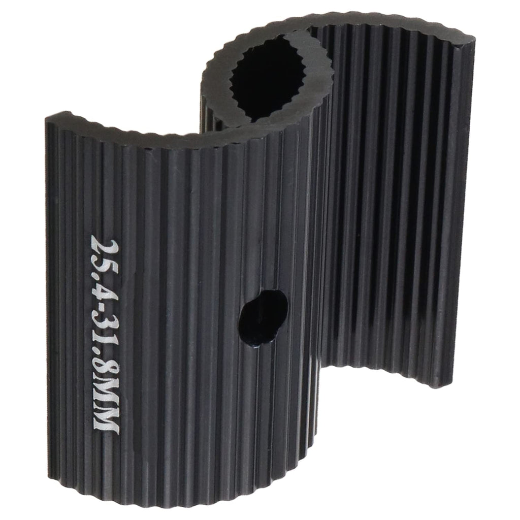 Heyous 1 Pair Black 25.4 To 31.8Mm Cycling Parts Components Bike Handlebar Shim Bicycle Handlebar Stem Shim Handle Bar Adapter R