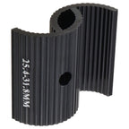 Heyous 1 Pair Black 25.4 To 31.8Mm Cycling Parts Components Bike Handlebar Shim Bicycle Handlebar Stem Shim Handle Bar Adapter R