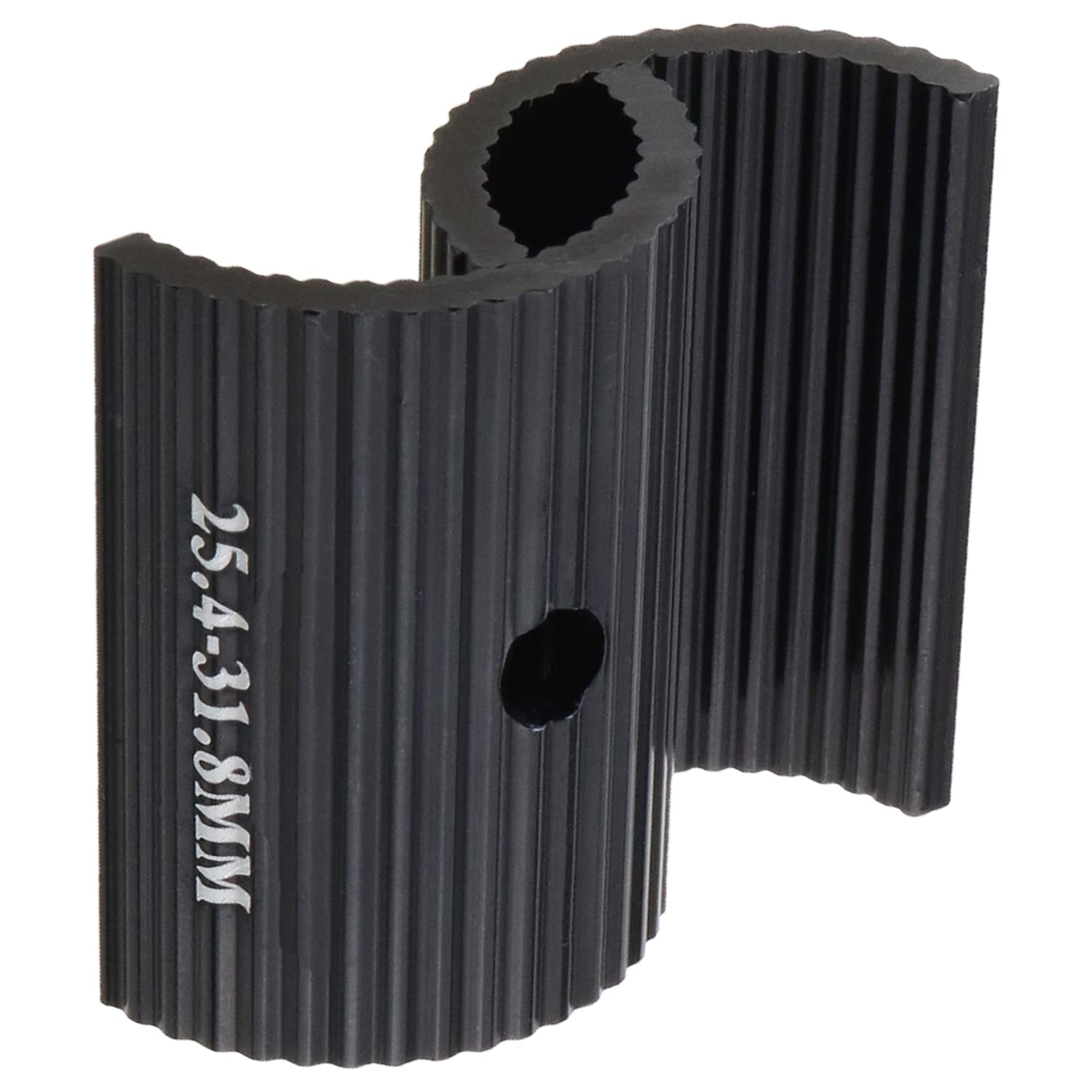 Heyous 1 Pair Black 25.4 To 31.8Mm Cycling Parts Components Bike Handlebar Shim Bicycle Handlebar Stem Shim Handle Bar Adapter R