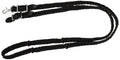 Tough 1 Knotted Cord Roping Reins, Black