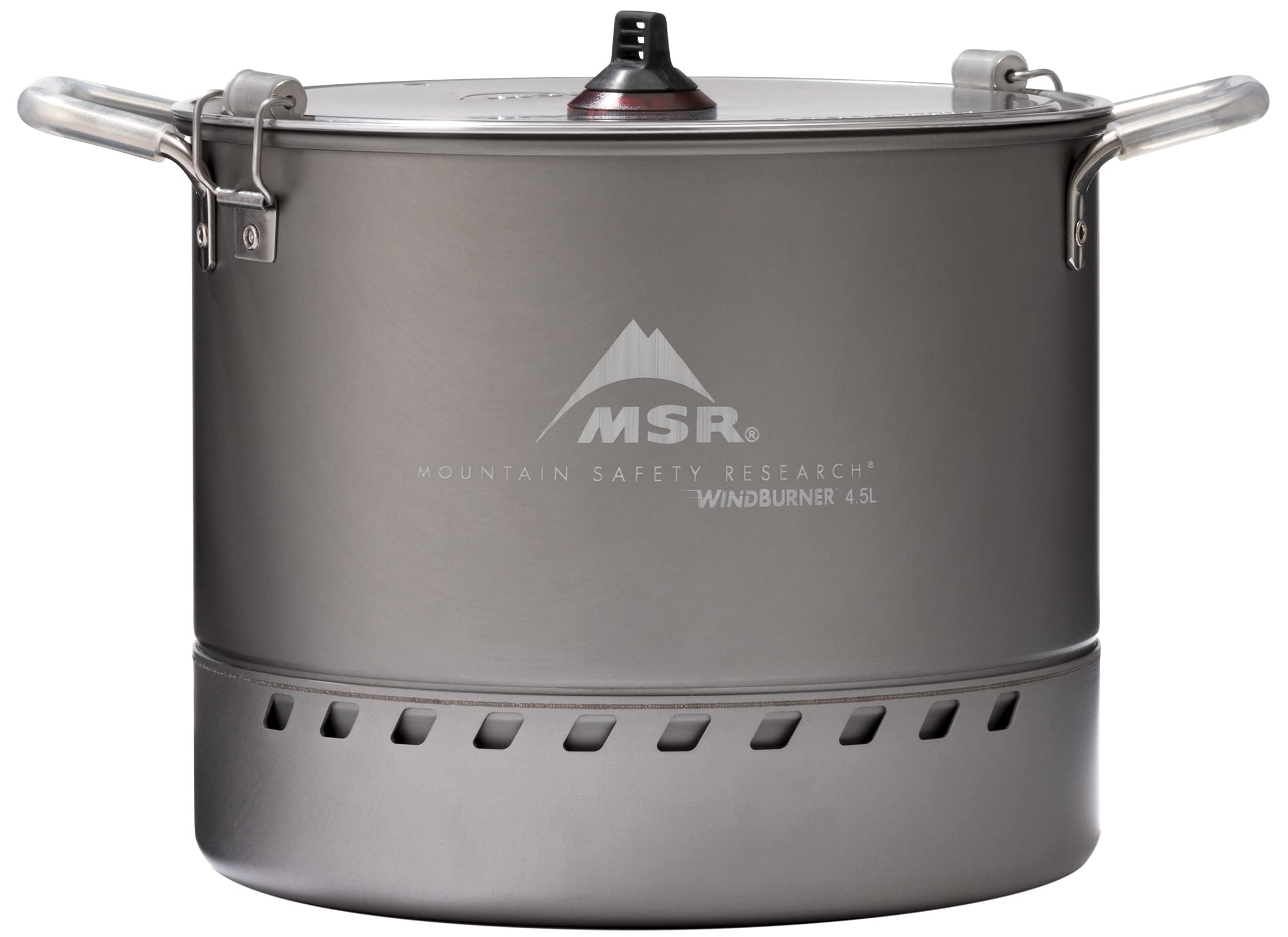 Msr Windburner 4.5 Liter Nonstick Camping And Backpacking Stock Pot,Gray