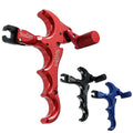 Noxdyn Archery Compound Bow Release 360 Rotatable Thumb Release For Hunting Accessories (Red)