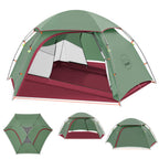 Kazoo Lightweight Backpacking Tent 2 Person Waterproof Camping Tents 2 People Hiking Tents Two Person Aluminum Poles Double Laye