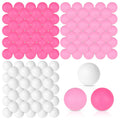 Libima 120 Pack Colored Table Tennis Balls 40 mm Plastic Balls Bulk for 4th of July Carnival Wedding Pool Games, DIY Arts, Pet T