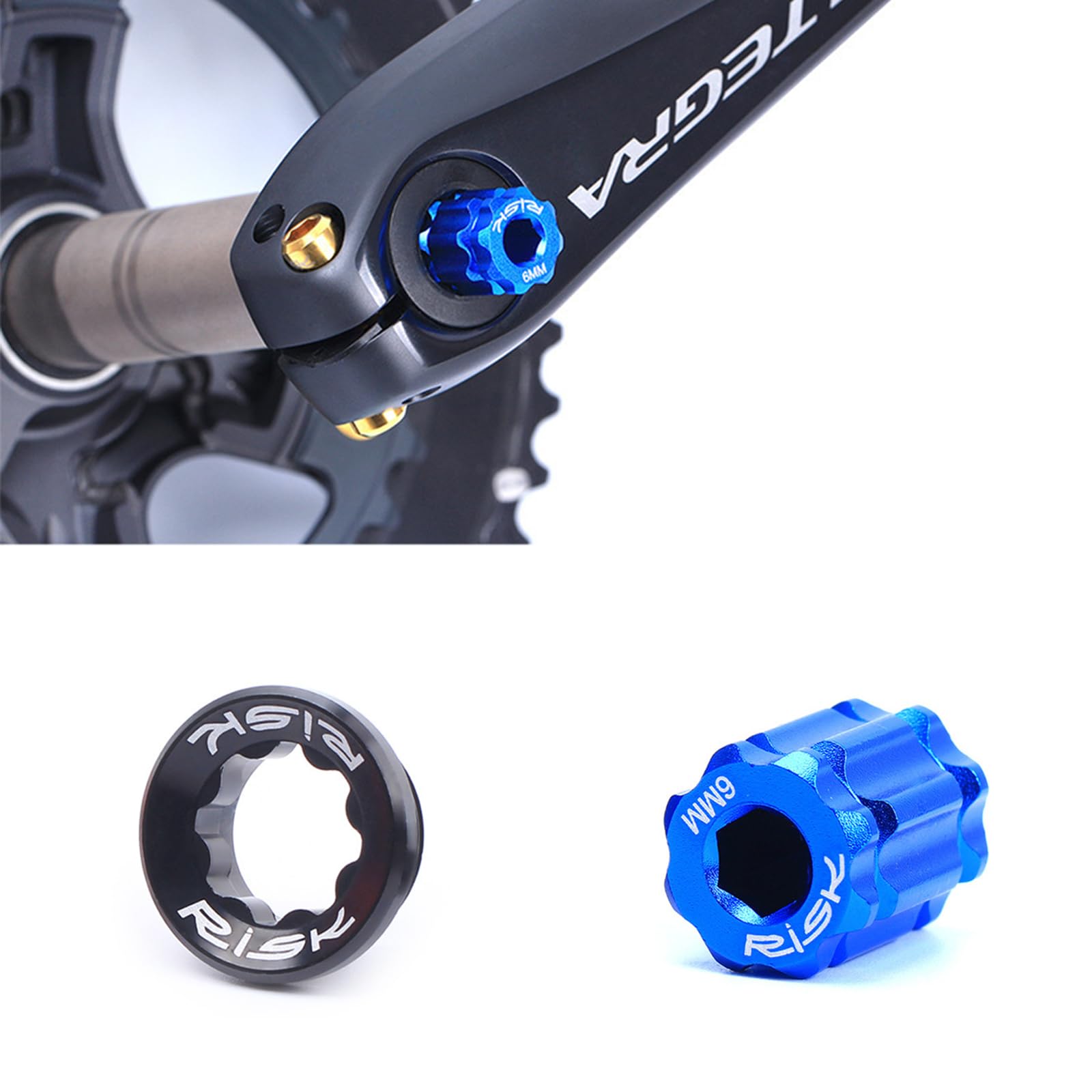 SONZUIA Crank Arm Adjusting Cap Removal Tool for Shimano Hollowtech II