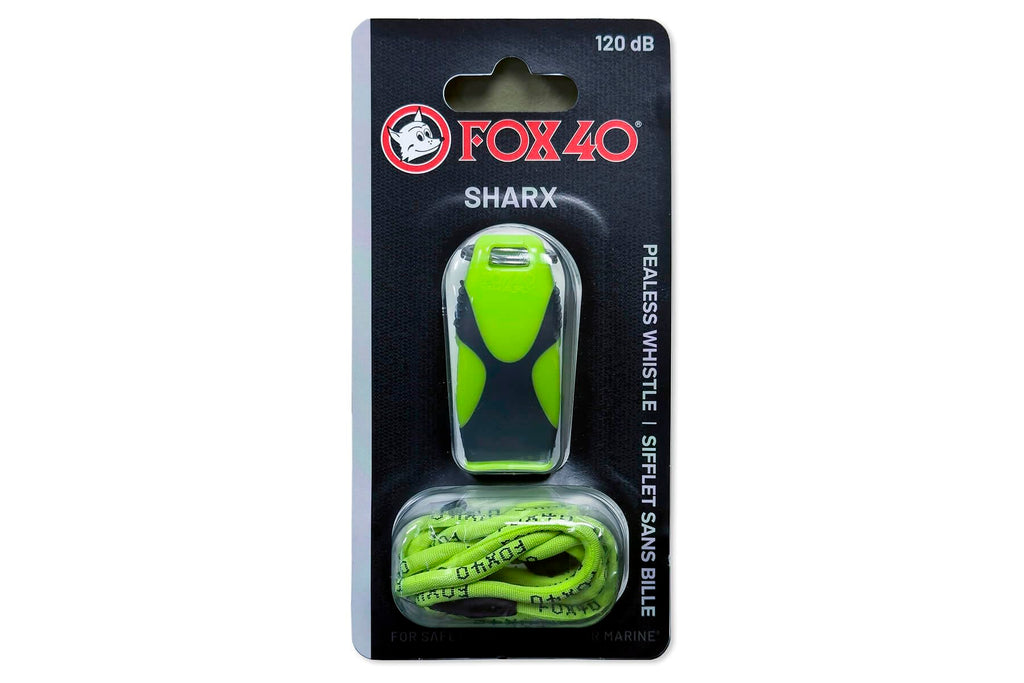 Fox 40 Sharx Whistle, Light Green/Grey