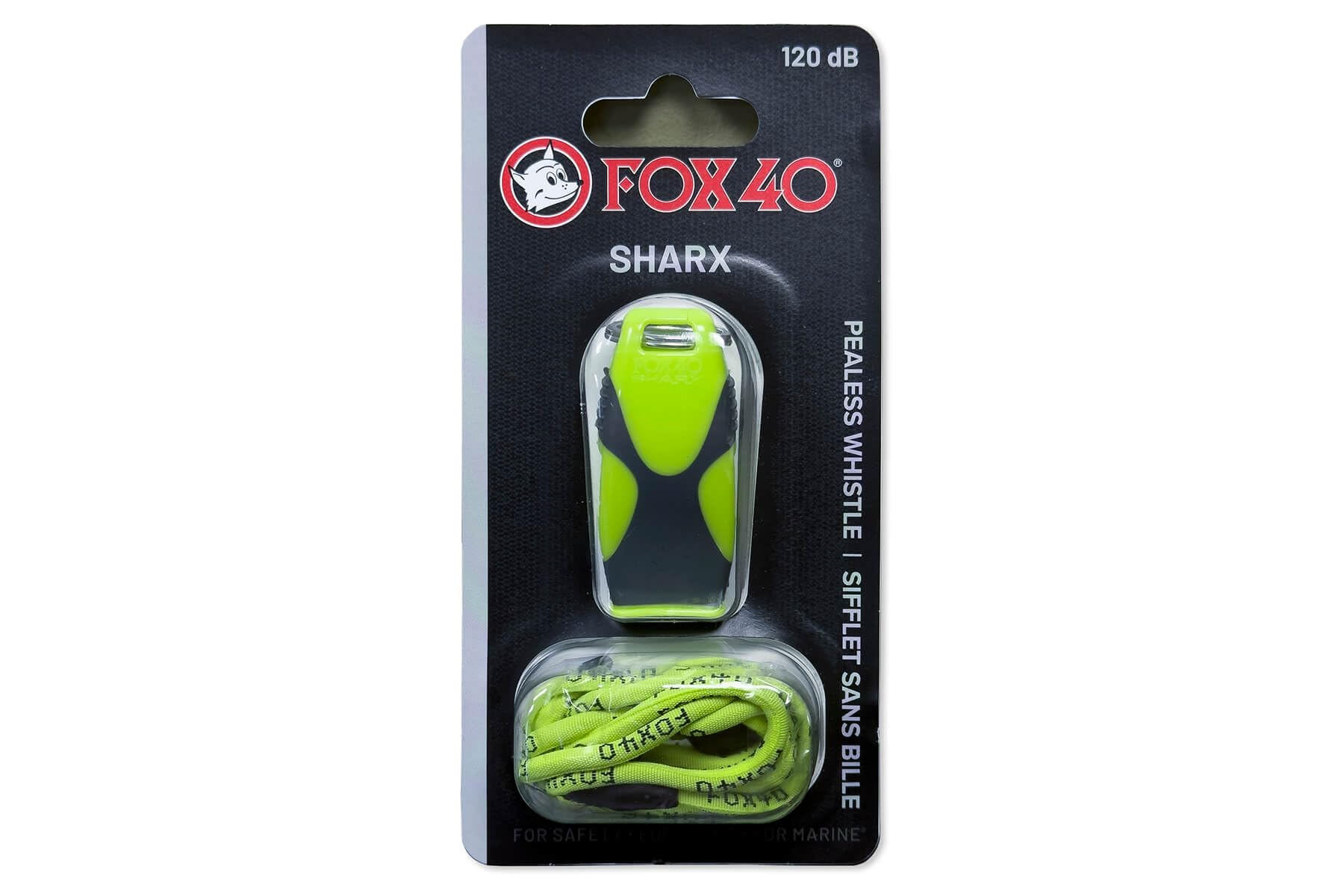 Fox 40 Sharx Whistle, Light Green/Grey