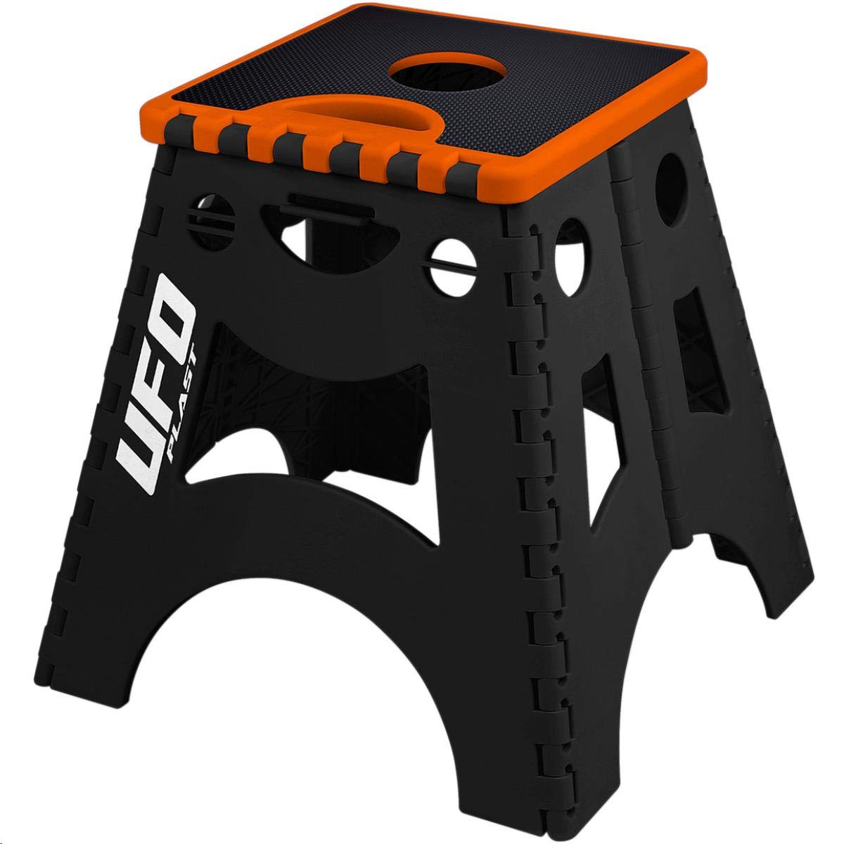 UFO Plastic Foldable Plastic Bike Stand Orange