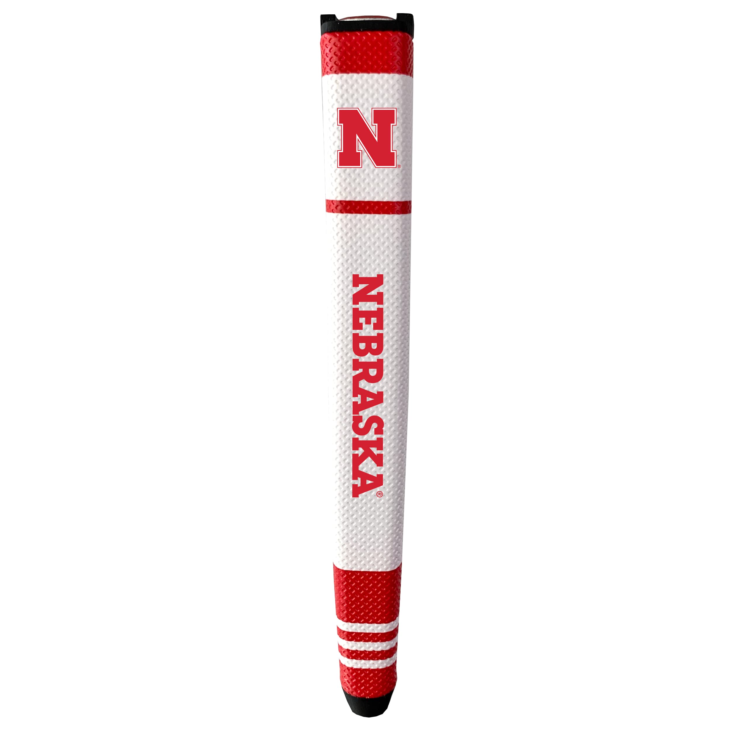 Team Golf NCAA NEBRASKA Golf Putter Grip Team Golf NCAA Golf Putter Grip (Multi Colored) with Removable Ball Marker, Durable Wid