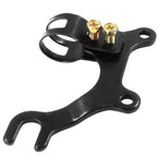 Qjaiune 0.87 Inch / 22Mm Mountain Bike Disc Brake Frame Adapter Mounting Holder, Bicycle Disc Brake Conversion Brackets Suitable