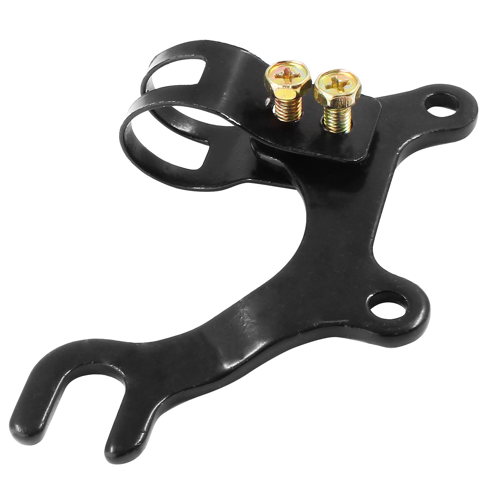 Qjaiune 0.87 Inch / 22Mm Mountain Bike Disc Brake Frame Adapter Mounting Holder, Bicycle Disc Brake Conversion Brackets Suitable