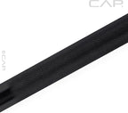 Cap Barbell 2' Olympic Solid 6 Ft Bar, Bronze Bushings, Black (New Version) (Obis-72B-3)