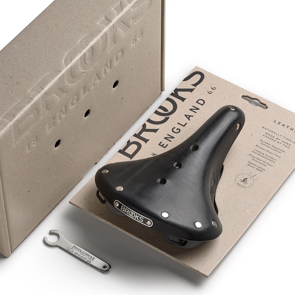 Brooks Saddles B17 Standard S Bicycle Saddle (Women'S, Black Rails, Black)