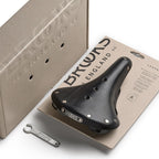 Brooks Saddles B17 Standard S Bicycle Saddle (Women'S, Black Rails, Black)