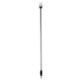 Attwood 5110-36-7 All-Round Frosted Globe Light, 2-Mile 360-Degrees Illumination, 9-Watt Wedge-Base Lamp, 36-Inch Pole