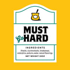 Spurcycle - ''Must [Go] Hard Water Bottle22 Ounces. Purist Water Bottle With Moflo Cap, Resists Stains & Tastes Better. Flexible