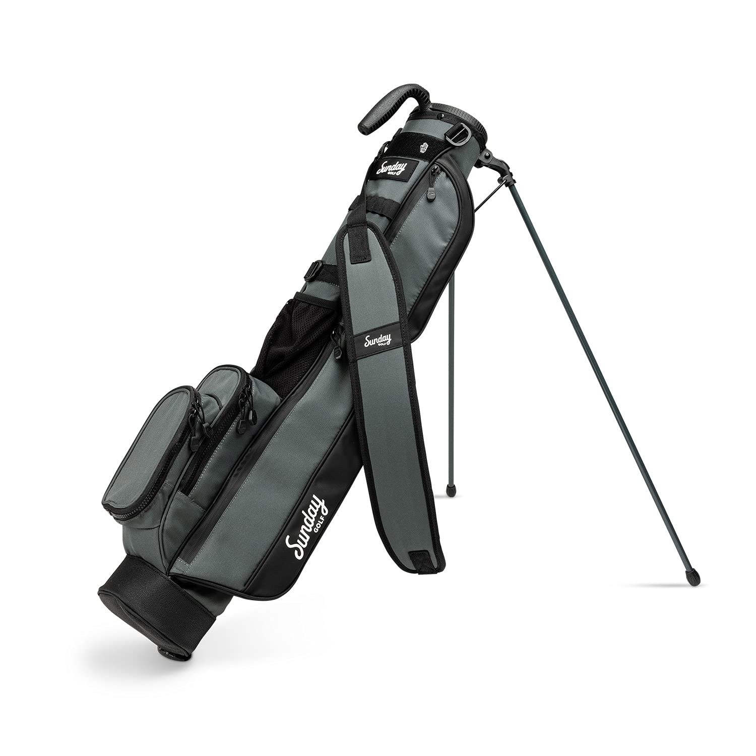 The Original Sunday Golf Loma Bag - Lightweight Golf Bag with Strap & Stand, Easy to Carry Pitch n Putt Stand Bag for Driving Ra