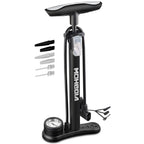 Mohegia Bike Floor Pump With Gauge,Air Bicycle Pump Inflator With High Pressure 160 Psi,Fits Schrader And Presta Valve