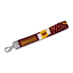 Rico Industries Nfl Football Washington Commanders Standard Wrist Lanyard Key Chain, Cute Wristlet Strap Keychain Holder For Wom