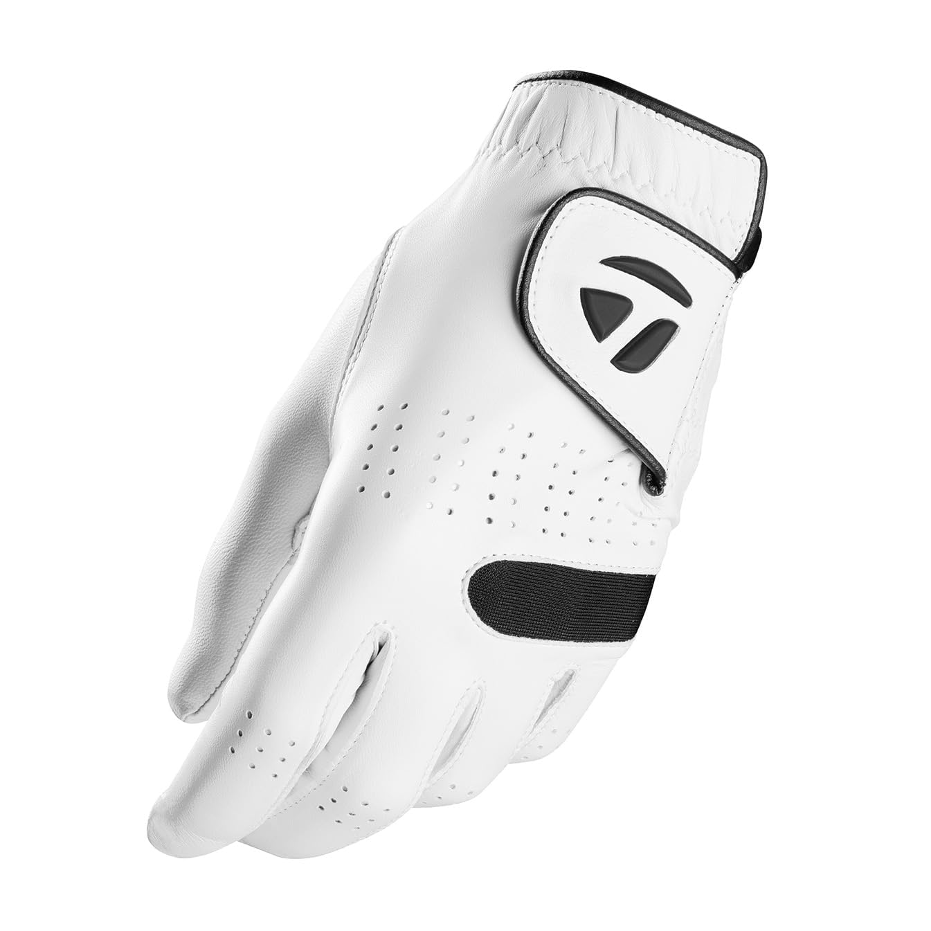 Taylormade 2018 Tour Preferred Flex Glove (White, Left Hand, Medium/Large), White(Medium/Large, Worn On Left Hand)