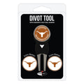 Team Golf Ncaa Texas Longhorns Divot Tool Pack With 3 Golf Ball Markers Divot Tool With 3 Golf Ball Markers Pack, Markers Are Re