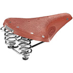 Brooks Saddles B67 S Bicycle Saddle (Women'S, Chrome Springs, Honey)
