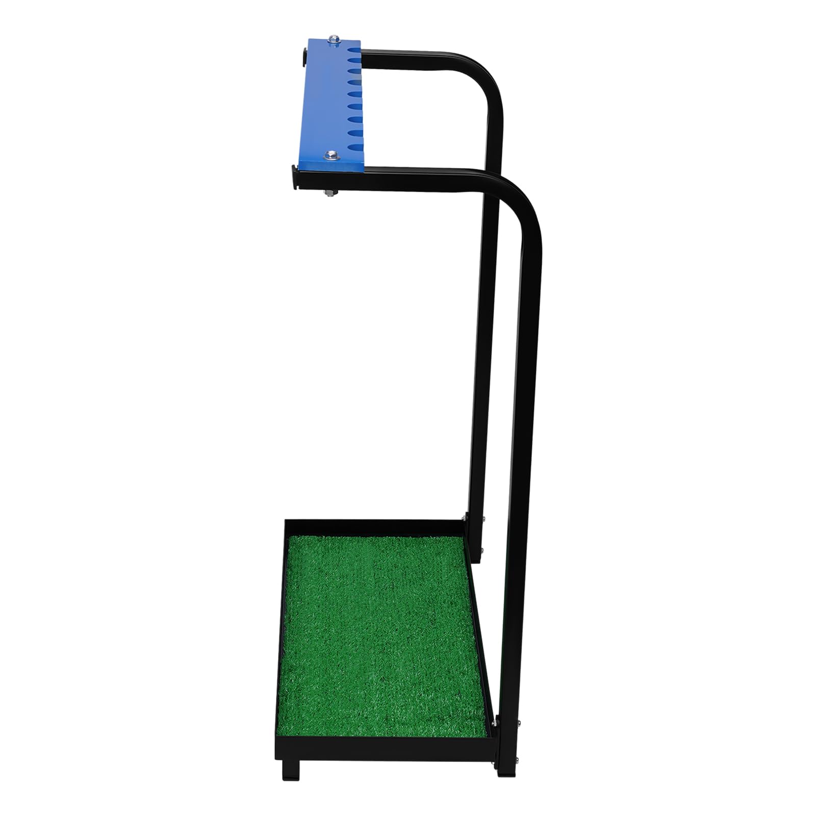 Golf Club Display Rack Metal Golf Putter Storage Organizer Floor Stand Storage Box Landing Rack Storage Equipment (9-Hole Putter