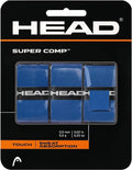 Head Super Comp Racquet Overgrip - Tennis Racket Grip Tape - 3-Pack