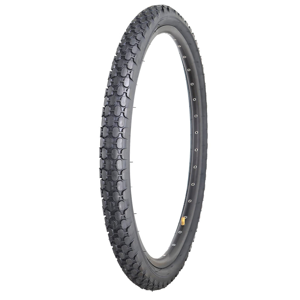 Hycline Bike Tire,26''X2.125''Folding Replacement Tire For Beach Cruiser Bicycle-Black