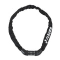 NAVEE Password Chain Lock for Bike, Scooter, Motorcycle, Door & Gate, 5 Digit Combination High Security Anti Theft, Black